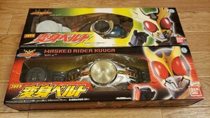 変身ベルト 仮面ライダークウガ & 仮面ライダーアギト 2箱セット プラデラ 未開封 仮面ライダーベルト なりきりベルト 