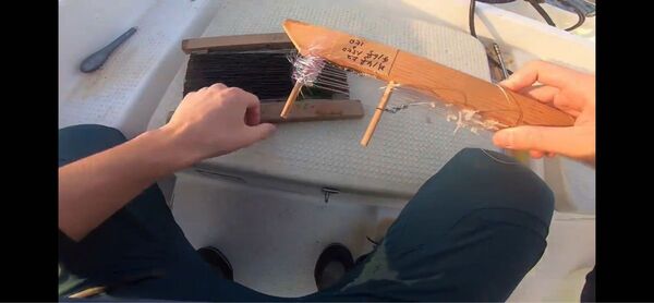 釣り仕掛け 掛け枠 5個セット 船釣り