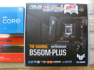 intelCORE i5-11400＋ASUS TUF GAMING B560M-PRUS＋XPG SPECTRIX D45G DDR4 8GB×2