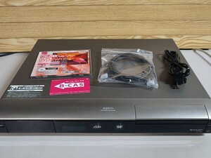 撤底整備、動作保証SHARP AQUOS DV-AC82 DVDレコーダー B-CASカード 地デジ/BS/CS ダビング10対応、完動品 動作保証 ★(0608)