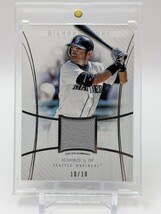 【10枚限定:ラストナンバー】イチロー/2017/Topps/Diamond Icons/GAME-USED MEMORABILIA/SEATTLE MARINERS_画像1