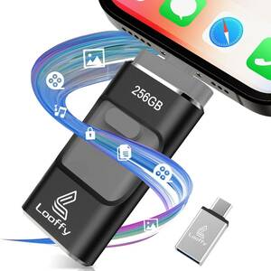 64GB usbメモリ 3.1高速４in1 Phone usbメモリー フラッシュドライブ アイフォン用メモリ IOS Android PC 人気 USB 両面挿しスマホ USB