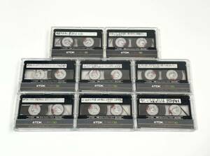 TDK MA-X90 メタルテープ カセットテープ 8本セット 当時物 録音済み