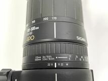 SIGMA シグマ 170-500mm 1:5-6.3 Apo レンズ 1125_画像5