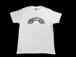 送込　NINEY THE OBSERVER ジャマイカンビート 半袖Tシャツ　白　Lサイズ 