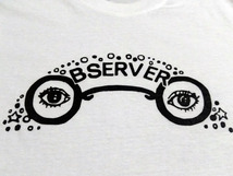 送込　NINEY THE OBSERVER ジャマイカンビート 半袖Tシャツ　白　Lサイズ _画像2