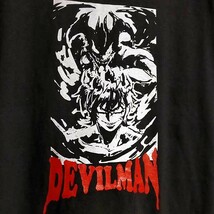 送込 DEVILMAN　デビルマン　 半袖Tシャツ 黒 XLサイズ_画像1