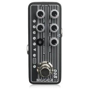 最落無し! Mooer　Micro Preamp 008　/ a43709　カリフォルニアの名アンプMesaのMkIIIを再現するペダル！　1円