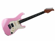 最落無し! Mooer GTRS S800 Pink + Air P10 セット / a43810　インテリジェントギターとワイヤレスシステムのセット　1円_画像2