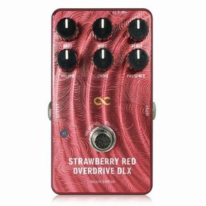 最落無し! One Control　STRAWBERRY RED OVERDRIVE DLX　/ a43806　人気のオーバードライブSROD の6ノブバージョン！！　1円