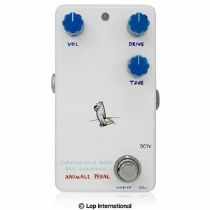 最落無し! Animals Pedal　SURFING POLAR BEAR BASS OVERDRIVE MOD BY BJF　/ a43756　BJFがモディファイしたベース用OD！ 　1円