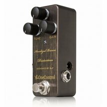 最落無し! One Control　Anodized Brown Distortion　/ a43582　ラウドかつノイズレス。モダンサウンドのディストーション！　1円_画像3