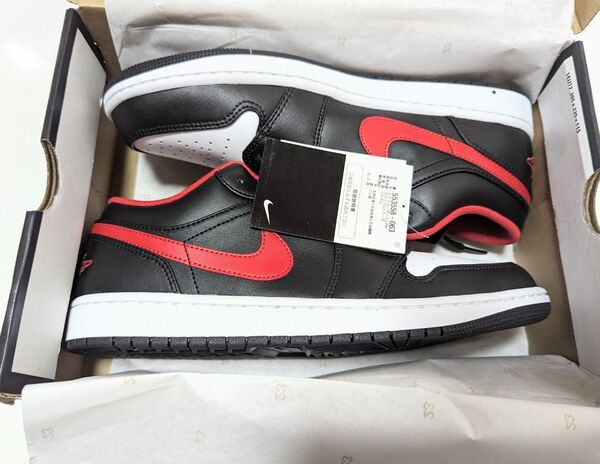 NIKE エア ジョーダン 1 LOW M553558 黒ブラック 28cm