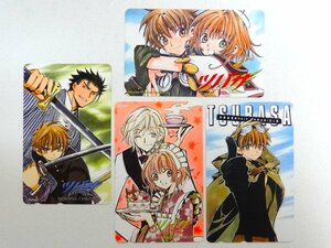 レアテレカ!! 未使用 CLAMP ツバサ・クロニクル -RESERVoir CHRoNiCLE 50度数×4 テレカ 講談社 週刊少年マガジン ☆P