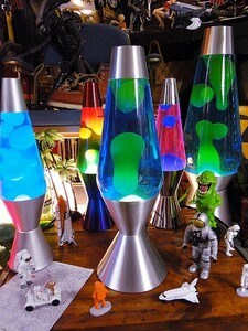 【全国送料無料】Lava Lamp社　ラバライト　正規品　ラバランプ　Lサイズ（グリーン/ブルー）　アメリカ雑貨 アメリカン雑貨