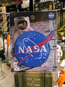 NASAオフィシャルワッペン（インシグニア） ■ アメリカン雑貨 アメリカ雑貨