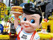 ビッグボーイバンク ■ アメリカ雑貨 アメリカン雑貨 貯金箱 おもしろ インテリア アメリカン キャラクター BIG BOY_画像2