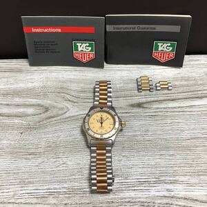 148-0268 TAG HEUER タグホイヤー メンズ腕時計 金属ベルト 電池切れ 動作未確認