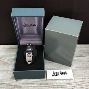 152-0457 Jean Paul GAULTIER ジャンポール ゴルチェ 543W-T001475 デュアルウォッチ 腕時計 金属ベルト 電池切れ 動作未確認