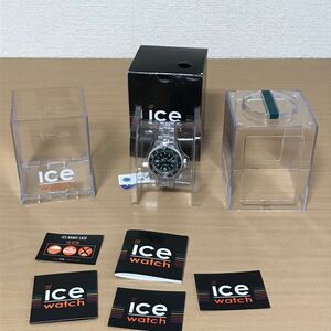 160-0092 ice watch アイス ウォッチ メンズ レディース　腕時計　クオーツ　PU.FT.S.P.12 電池切れ 動作未確認