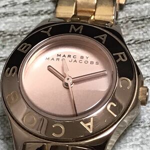 157-0235 MARC BY MARC JACOBS マークバイマークジェイコブス MBM3132 レディース腕時計 金属ベルト 電池切れ 動作未確認