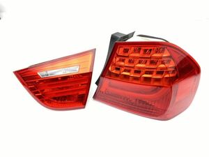 a管k230245-0101 BMW 純正 E90 3シリーズ セダン LED テールライト テールランプ ライト レンズ フィニッシャー 右 セット (12)