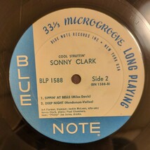 US MONO van gelder RVG sonny clark cool struttin' jackie mclean record レコード LP アナログ vinyl JAZZ bluenote ブルーノート_画像9
