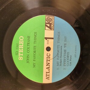 US john coltrane My Favorite Things ジョン・コルトレーン atlantic analog record レコード LP アナログ vinylの画像4
