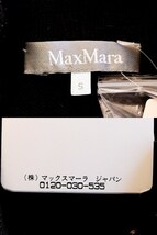 未使用品！マックスマーラ MAX MARA シルク×カシミヤ　モヘヤ刺繍　ニットカーディガン ・S 16-34-95969 ダークブラウン kz4624208750_画像9