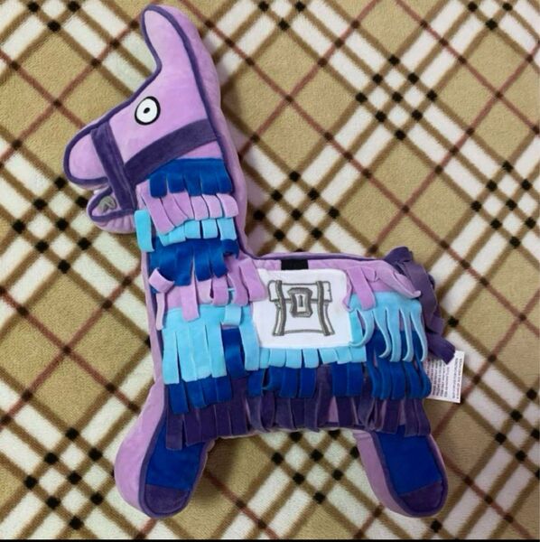 大きめ! フォートナイト ラマ クッション Fortnite Llama