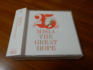 MISIA CD3枚組ベストアルバム「THE GREAT HOPE BEST」レンタル落ち 帯あり