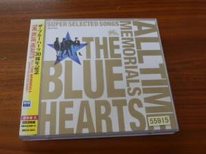 THE BLUE HEARTS CD2枚組「30th ANNIVERSARY ALL TIME MEMORIALS SUPER SELECTED SONGS」通常盤B ブルーハーツ 帯あり
