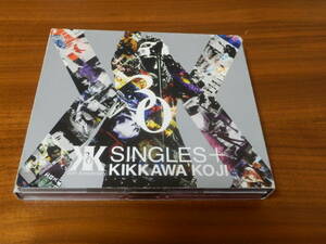 吉川晃司 CD3枚組ベストアルバム「SINGLES＋」30周年記念コンプリート シングル コレクション 外箱+歌詞カードなし