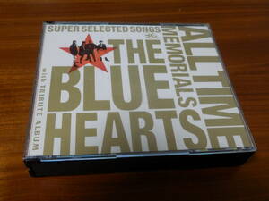 THE BLUE HEARTS CD3枚組「30th ANNIVERSARY ALL TIME MEMORIALS SUPER SELECTED SONGS」レンタル落ち 通常盤A ブルーハーツ 