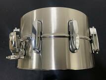 送料無料 美品 廃番 TAMA Brass snare PBS280 PBS380N 14×8 MADE IN JAPAN タマ ブラス スネア ドラム dw_画像8