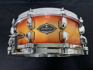 送料無料 廃番 状態良 TAMA Starclassic Performer B/B PLS55 タマ スタークラシック ブビンガ バーチ スネア ドラム dw