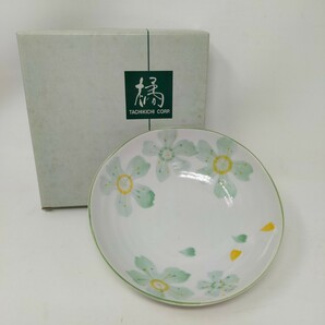 ●未使用●たち吉 橘吉 花冠 中鉢 和食器 日本陶器 ② Sの画像1