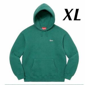 【新品未使用】　Supreme Micro Quilted Hooded Sweatshirts シュプリーム　スウェット　パーカー XL 