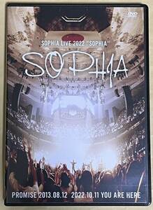 SOPHIA LIVE 2022 ”SOPHIA” 通常盤 2DVD