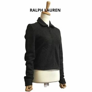 RALPH LAUREN ウールヘリンボーンドリズラージャケット