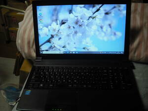 東芝 dynabook Satellite B453/M　Win10 Pro 64bit　Intel Celeron 1005M 1.90GHz　4GB 500GB　15.6型　ブラック系 L-Office AC付◇p1121◇