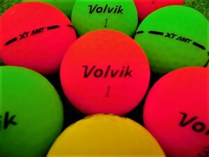 ★良質美品★ボルビック ビビッド Volvik VIVID『XT AMT』マットカラー 20個 ロストボール★
