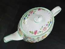 MINTON ミントン ハドンホール グリーン ティーポット 洋食器 OK4665_画像5