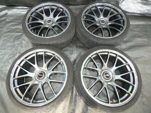 ★ ANH20W アルファード レイズ ボルクレーシング G27 シルバー ホイール 20×9.5J＋38 20×10.0J+35 [65NK13]