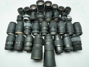 ★ニコン AFレンズなど★IX-NIKKOR/TAMRON/SIGMA/Kenko/Tokina/ 等 計:35点まとめ【ジャンク品】29196