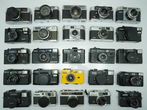 ★レンジファインダーなど★Welica/MAMIYA/OLYMPUS/FUJICA/Konica/minolta/RICOH/ 等 計:25点まとめ【ジャンク品】29214