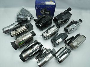 ★ビデオカメラなど★Panasonic/SONY/Victor/Canon/Kenko/ 等 計:14点まとめ【ジャンク品】29308