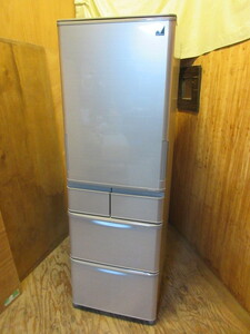 C656●ＳＨＡＲＰ■シャープ■ノンフロン冷凍冷蔵庫■SJ-W412E-S■両開き■412Ｌ■2019年製■中古品