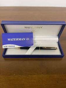【美品】WATERMAN ウォーターマン ツイスト式 ボールペン ブラック 筆記用具