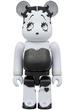 新品 BE@RBRICK Betty Boop(TM) BLACK & WHITE Ver. 100％ & 400％ MEDICOM TOY ベアブリック kaws カウズ BASQUIAT Keith Haring WARHOL_画像2